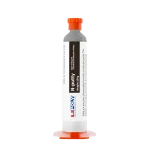N-putty 是具有熱傳導係數：3.5 W/m*K的非矽型導熱凝膠，無低分子矽氧烷揮發，不會造成電器接點故障，適合光學產品或敏感的電子原件使用，極低的熱阻值及低應力，可靈活性的適配間隙，兼具公差補償特性，可以克服類似導熱膏溢流、乾凅問題，可以搭配LiPOLY之putty專用智能機，自動化點膠作業生產的理想選擇。